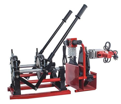 2 Clamps2.3KW saldatrice del tubo dell'HDPE del manuale di 160mm - di 63mm